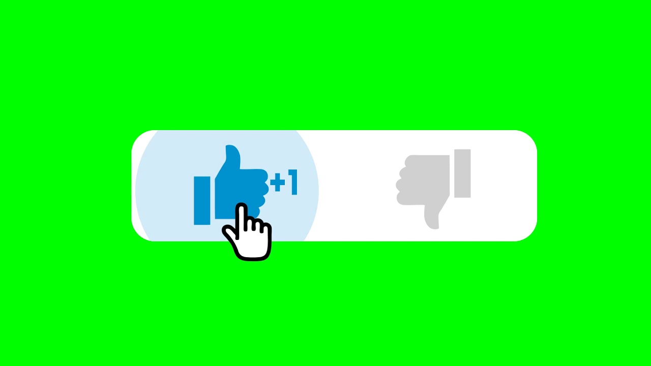 Free YouTube Like Button Animation Template 🎬