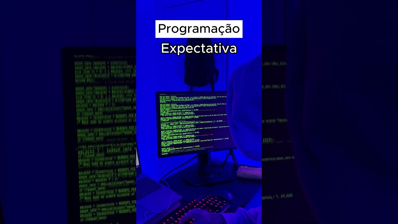 Expectativa vs Realidade na Vida de um Programador 💻