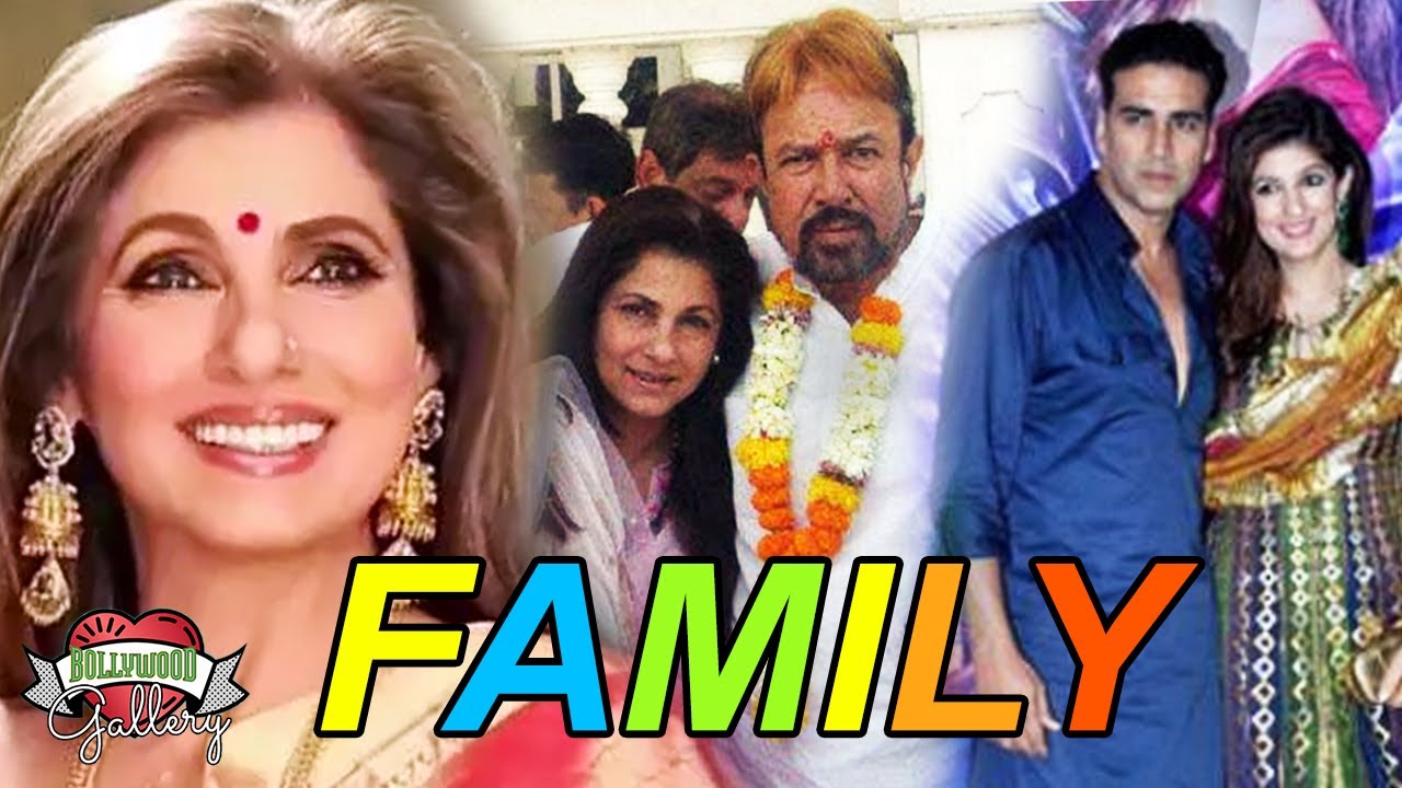 Explore the Family Life of Dimple Kapadia: Parents, Husband, Daughter & Siblings 👪
