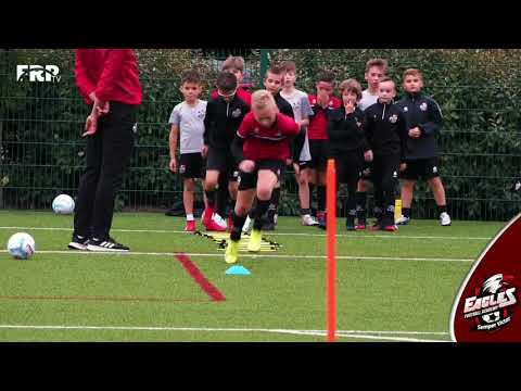 Guests from the press at Eagles Football Academy