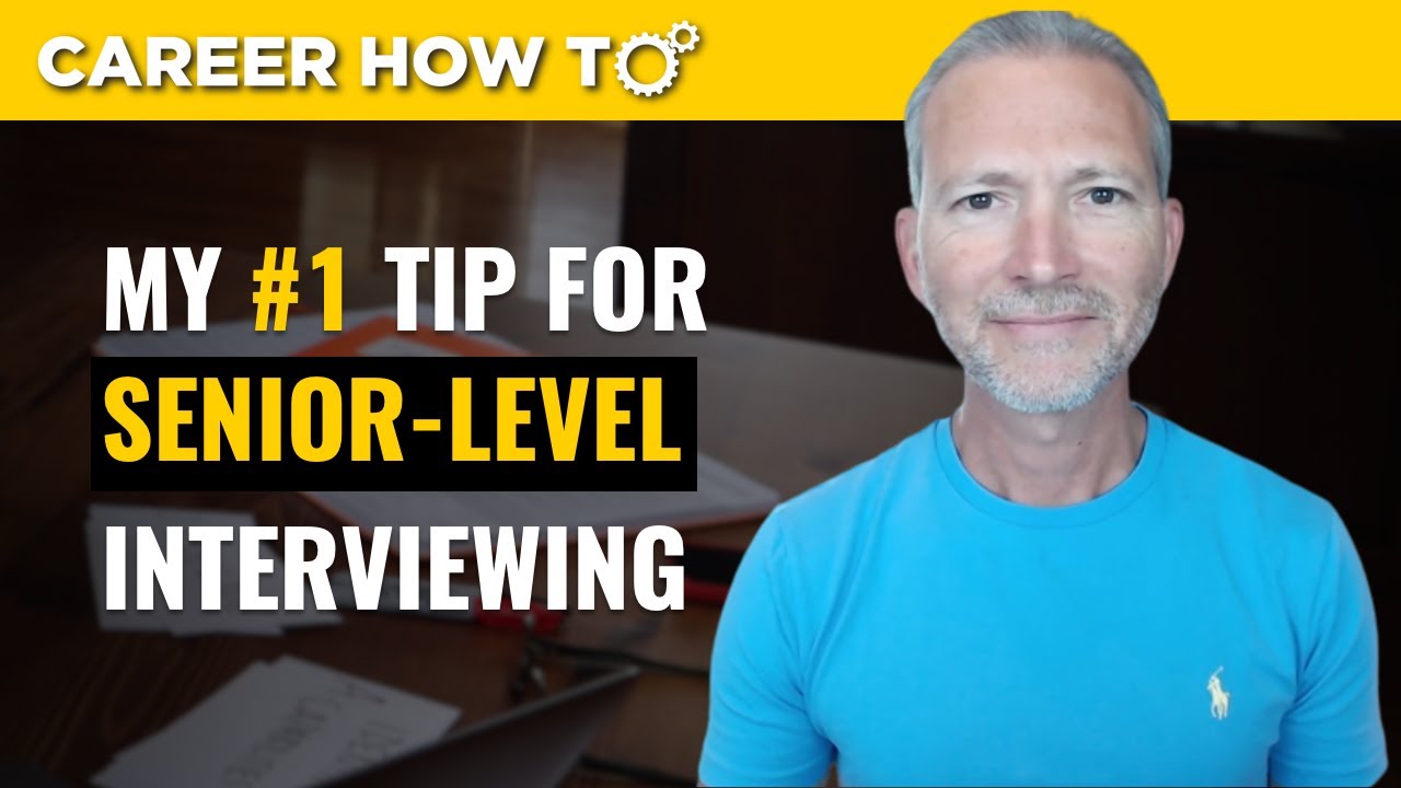 Senior Job Interview Tip & Free Guide 📄