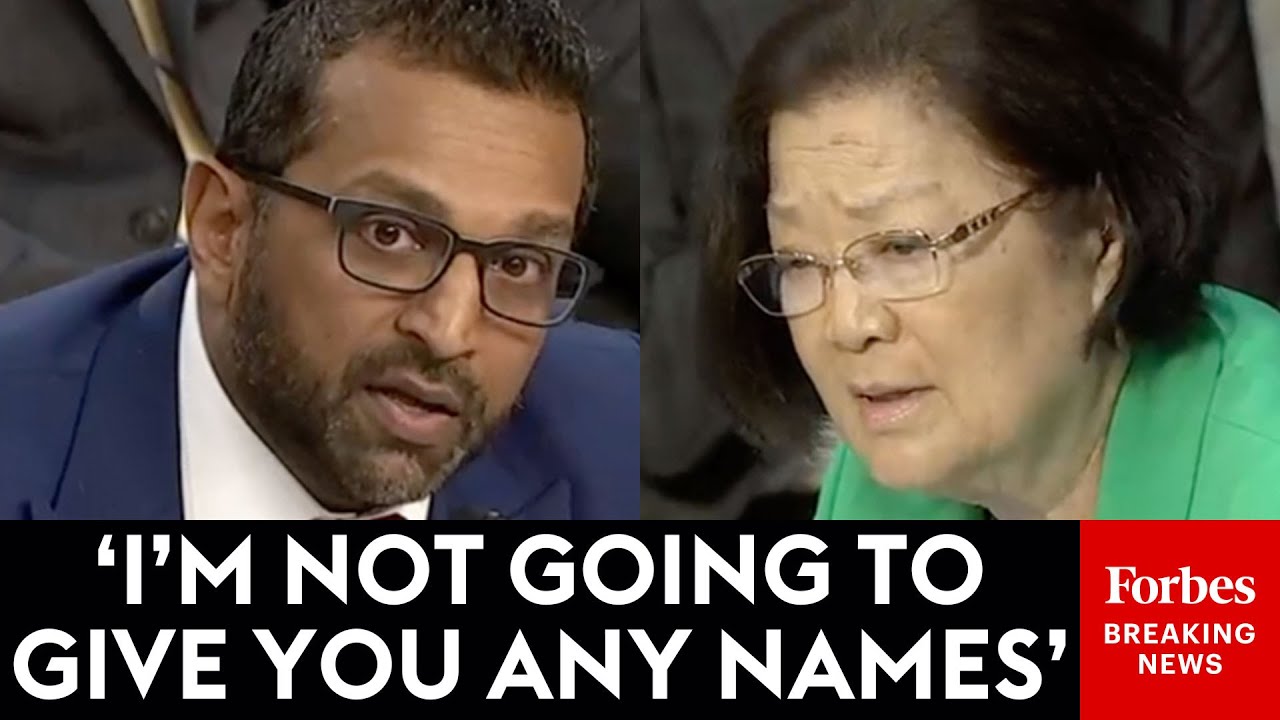 Kash Patel and Mazie Hirono Engage in Intense Confrontation During Senate Judiciary Hearing