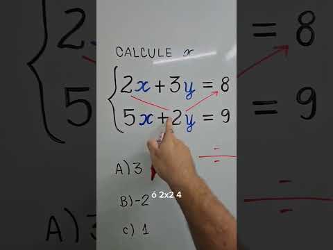 Esse macete é incrível para resolver sistemas #matematica