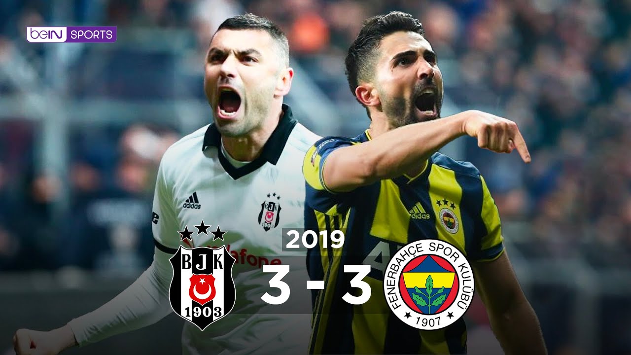 Dramatik Derbi: Beşiktaş 3-3 Fenerbahçe Maç Özeti | 2018/19