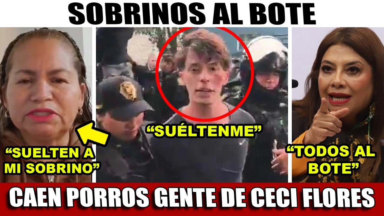 AL BOTE SOBRINOO DE CECI FLORES! ERA ENCAPUCHADO DE LA CNTE ¡FRACASA MUNDIAL EN CANADA!