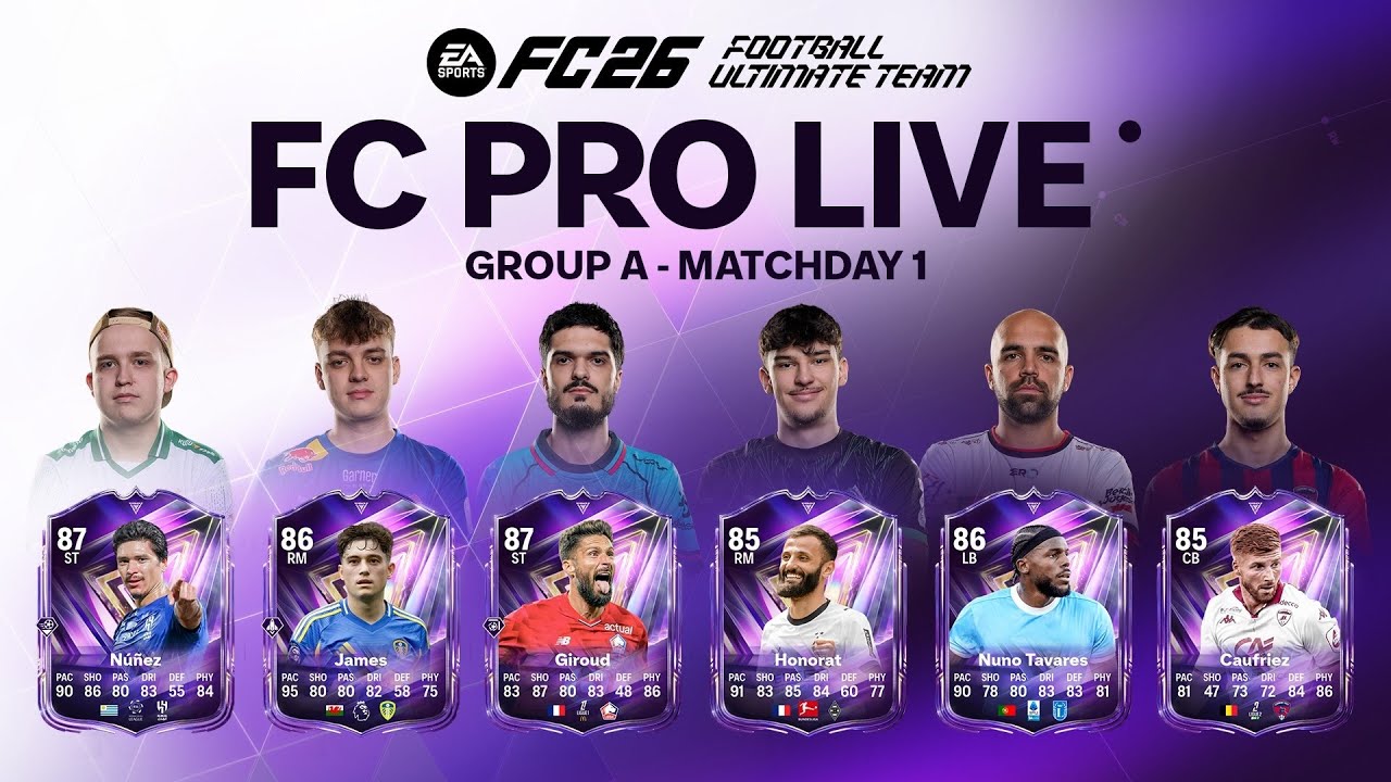 FC Pro Open Super Match Week 1 - Group A
