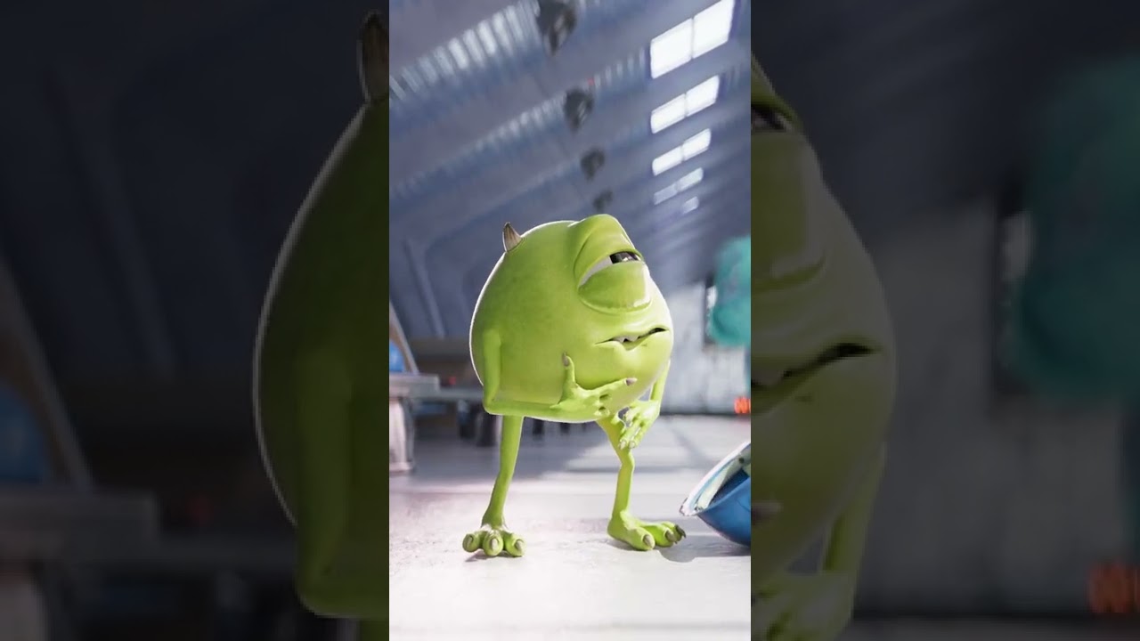Mike Wazowski Rocks the Griddy Dance 🕺 | Monsters Inc. Switches to Social Media Power