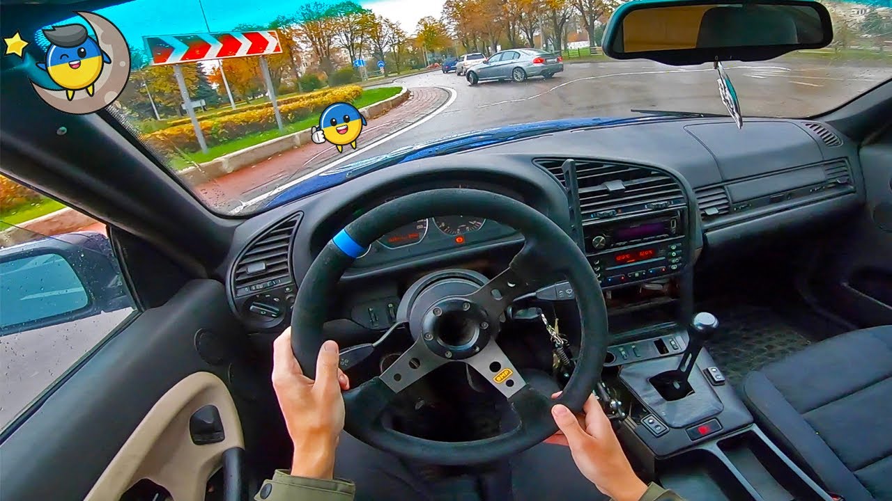 BMW E36 Street Drift POV 🚗