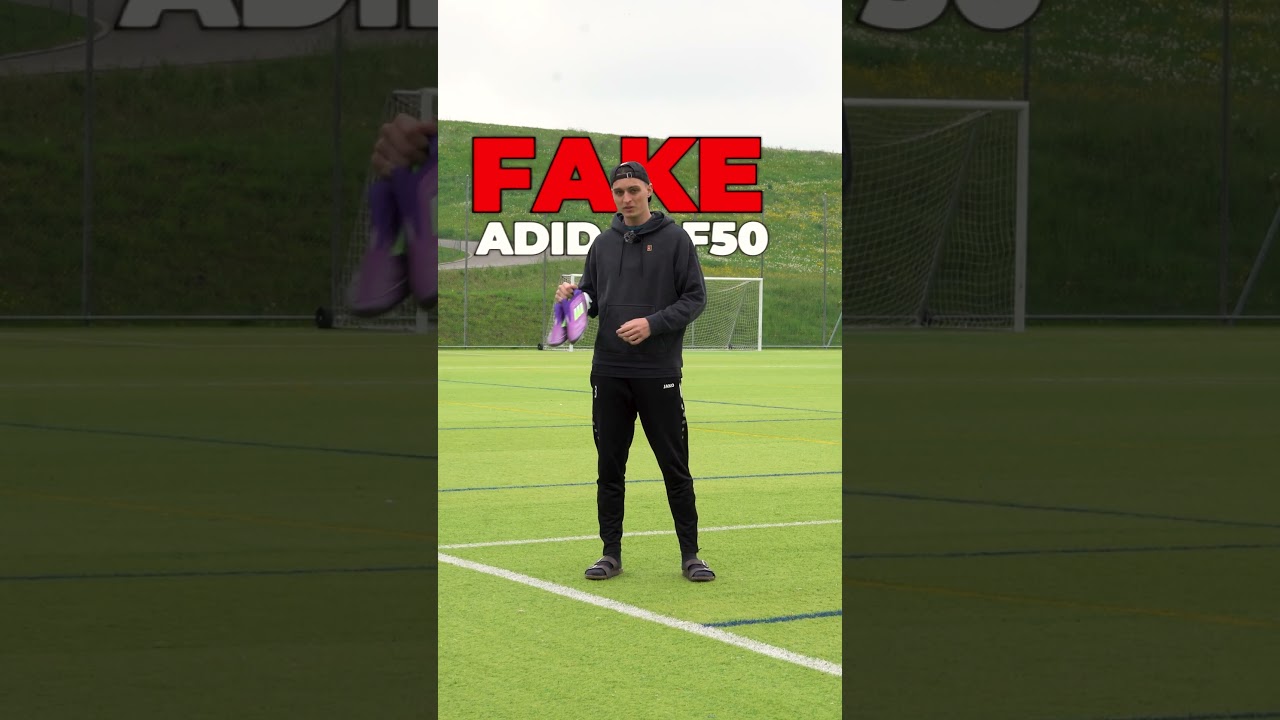 I am testing a fake Adidas F50