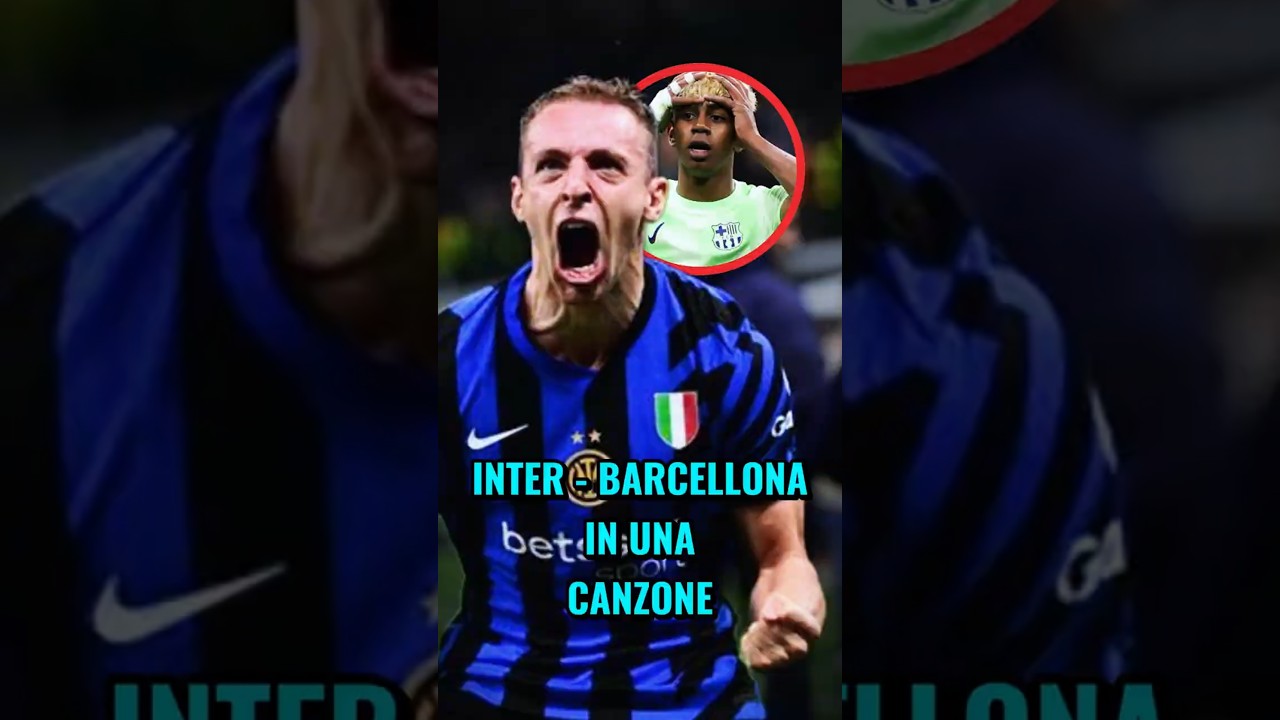 Inter e Barcellona in una canzone epica! 🎶🔥
