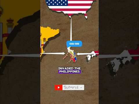 Why is the Philippines frequently invaded? #history #map #usa #japan #asia #spain #philippines