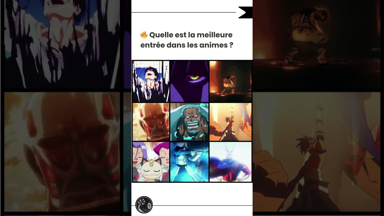 Top 9 Les 9 entrées les plus marquantes dans les animés