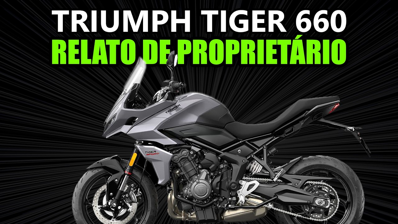 Relato sincero do proprietário de Triumph Tiger 660