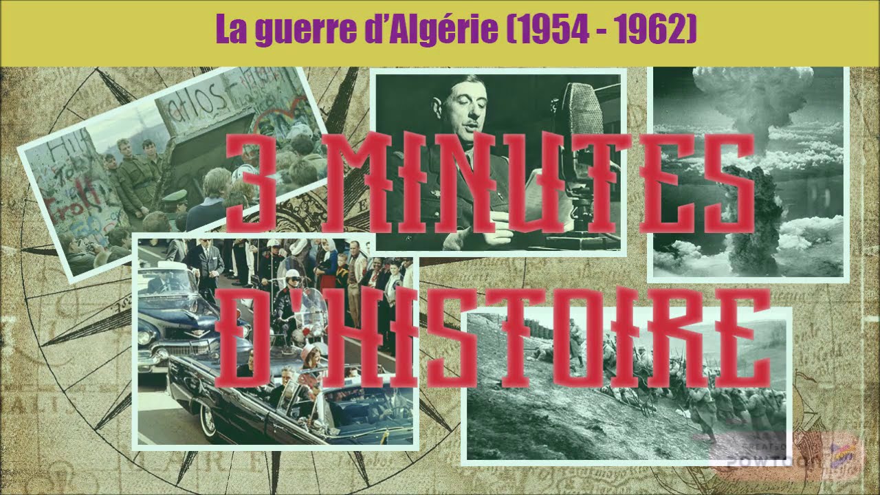 Résumé de la guerre d'Algérie (1954-1962)