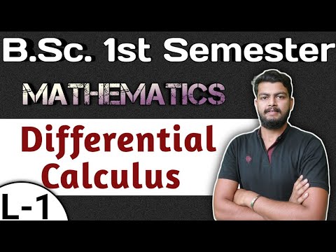 Differential Calculus bsc 1st Year. Limit and Continuity.Math bsc 1st Semester.Differential Calculus