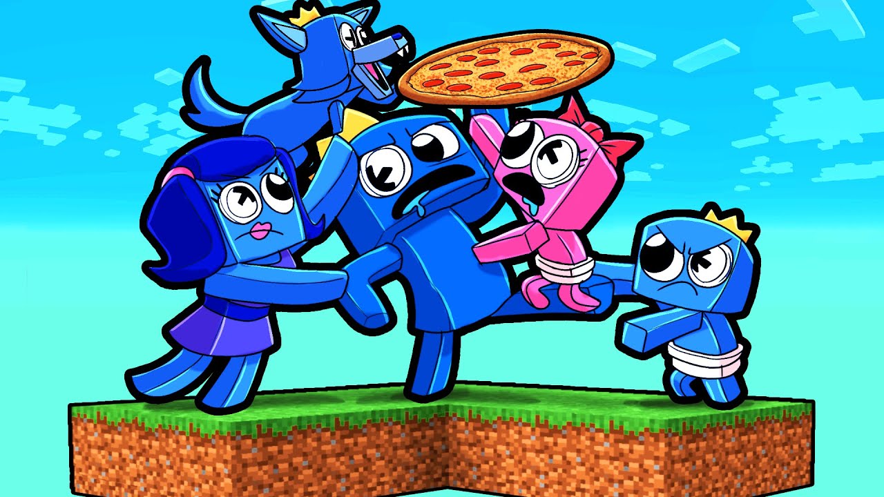 Blue Family Skyblock Survival Challenge 🌥️