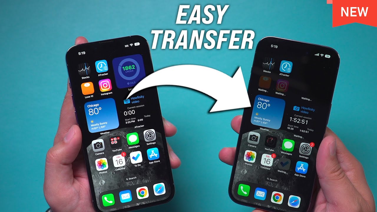 Transfer Data from Old iPhone to iPhone 14 📱