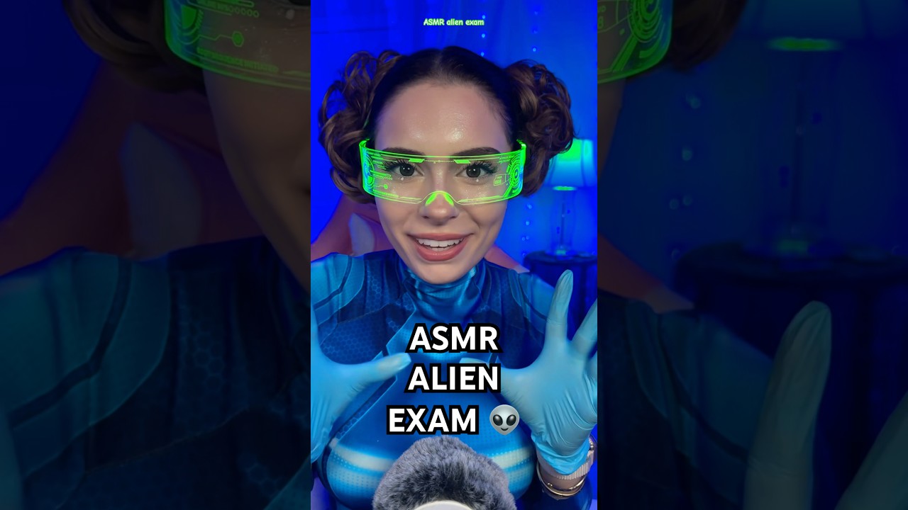 Alien Exam ASMR π½ #shorts