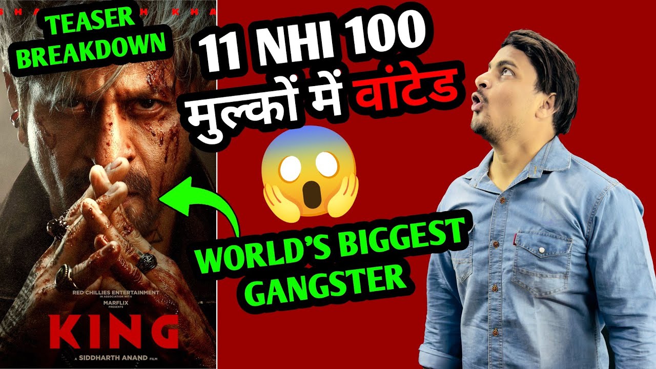 Exclusive Breakdown of Shahrukh Khan's 'King' Movie Teaser π¬ | All You Need to Know