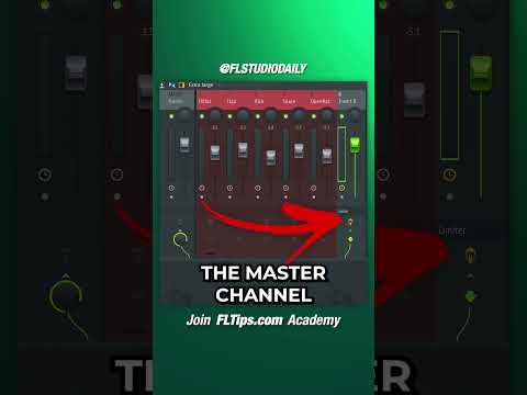 Glue Drums For Punchy Mix | FL Studio Tutorial #shorts