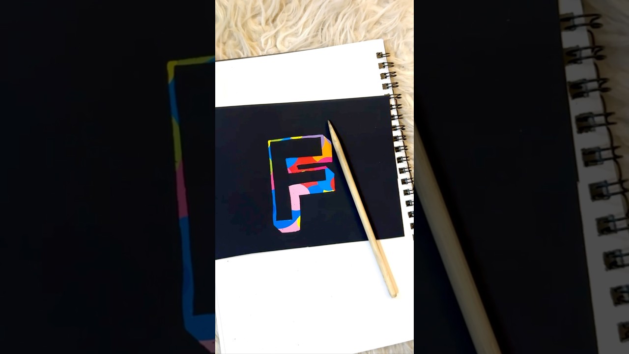 Magical Transformation of Letter F ✨