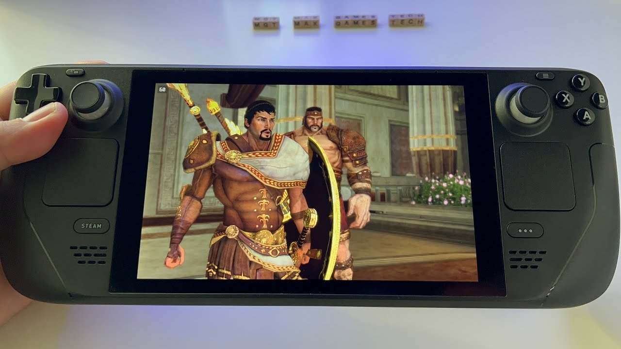 Experience Rise of the Argonauts on Steam Deck (512GB) 🎮 - Handheld Gameplay Preview