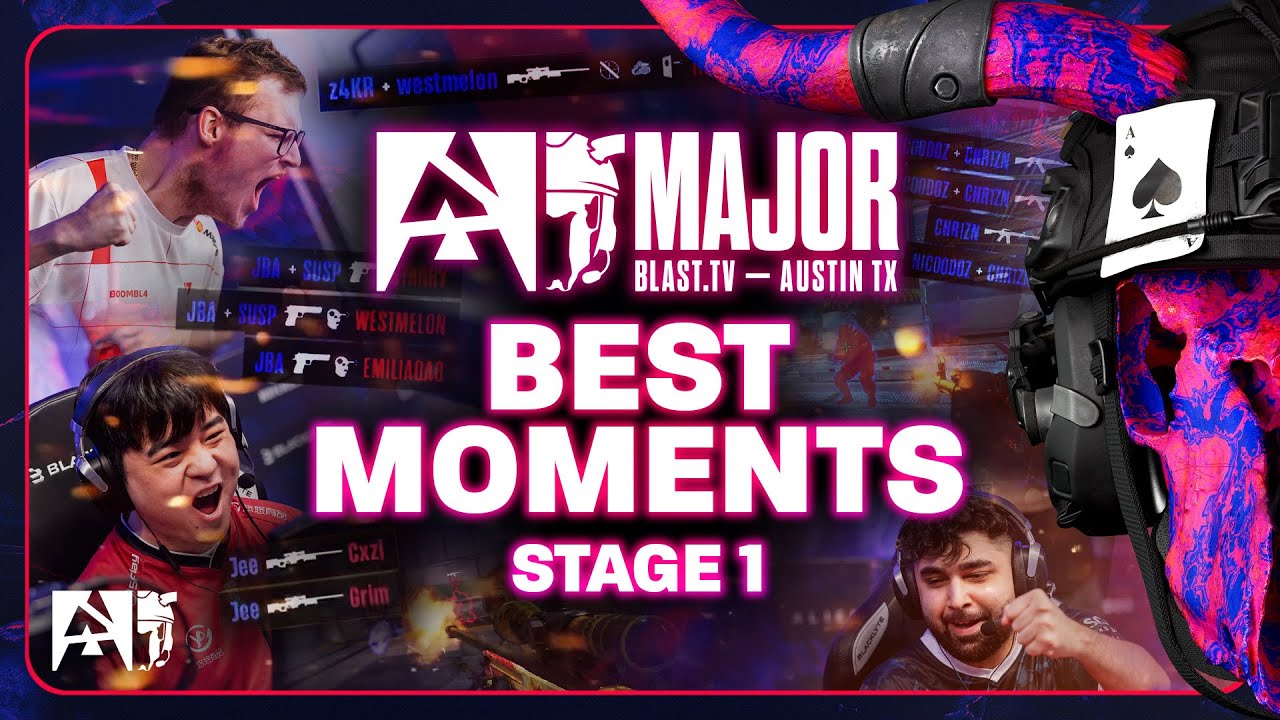 Top Moments from BLAST TV Austin Major 2025 🎮