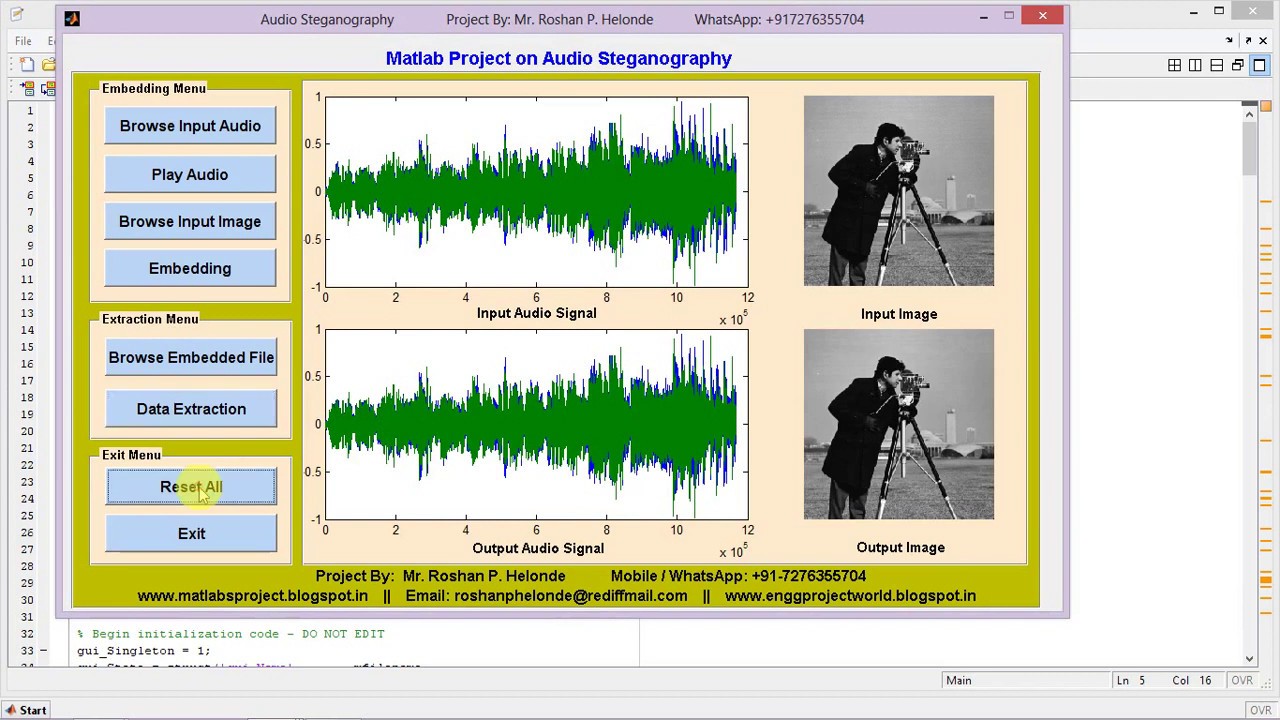 Download Full MATLAB Project: Audio Steganography with Source Code 🎧