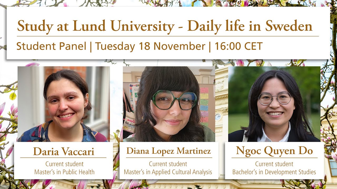 Living at Lund University & Swedish Life πΈπͺ