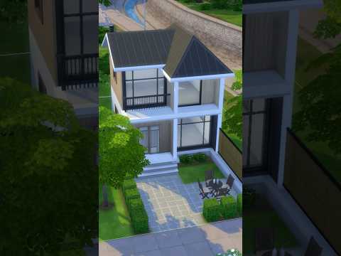 PART 1 | THE SIMS 4 ASMR MODERN 2 STORY HOUSE ✨#thesims4 #sims4 #sims #ts4 #thesims #sims4build