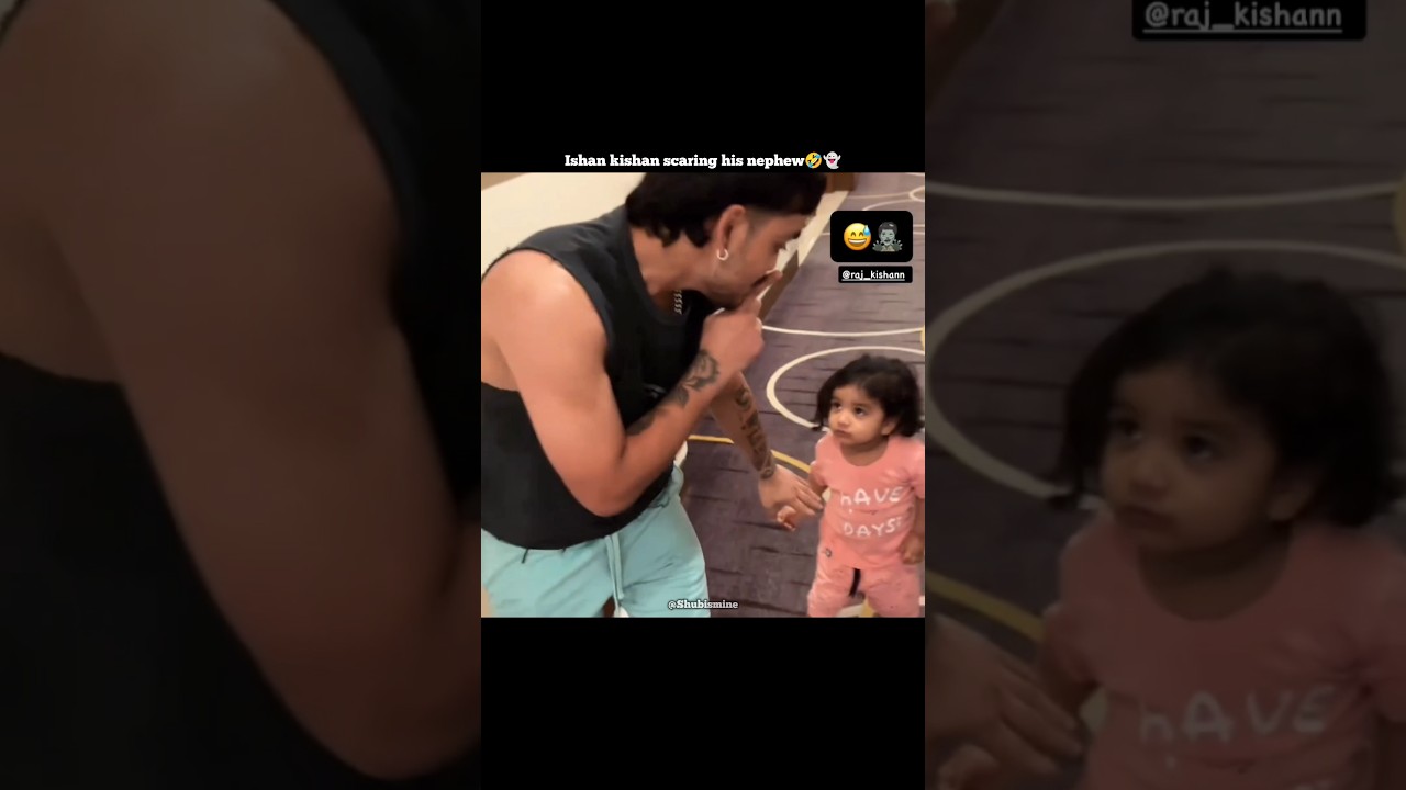 Ishan Teases Kid in Funny Moment 😂