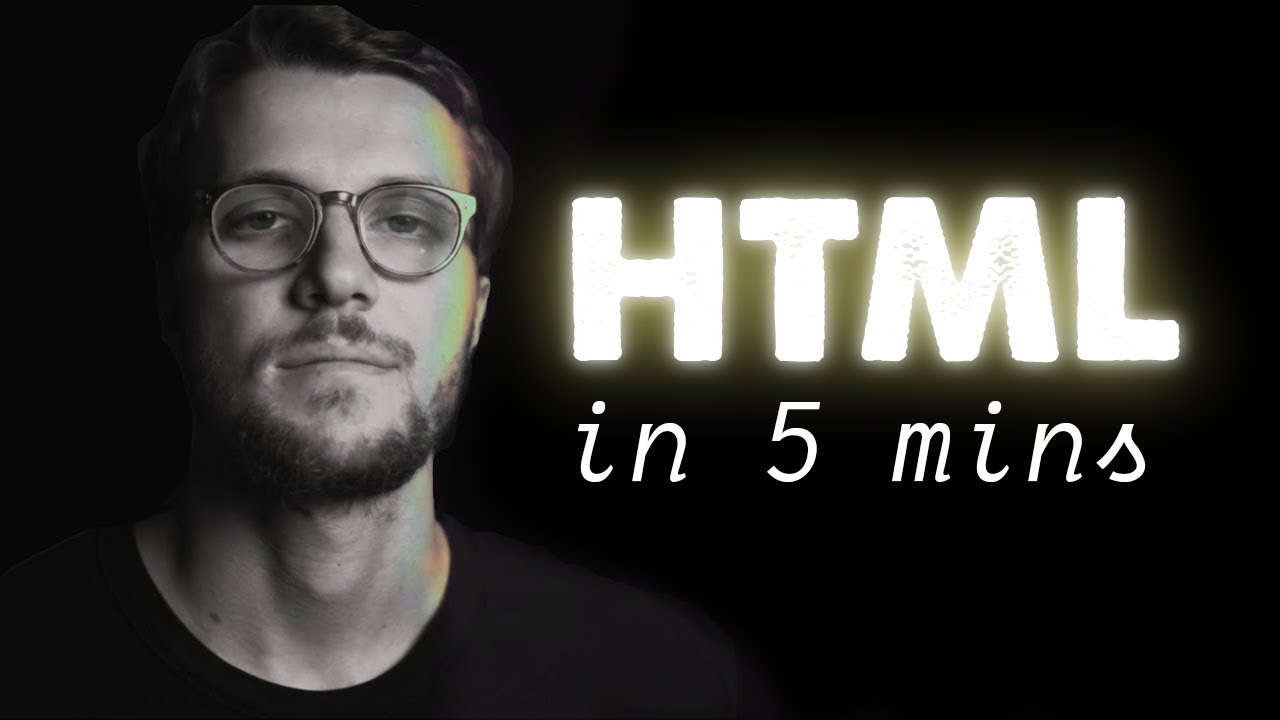 HTML in 5 minutes