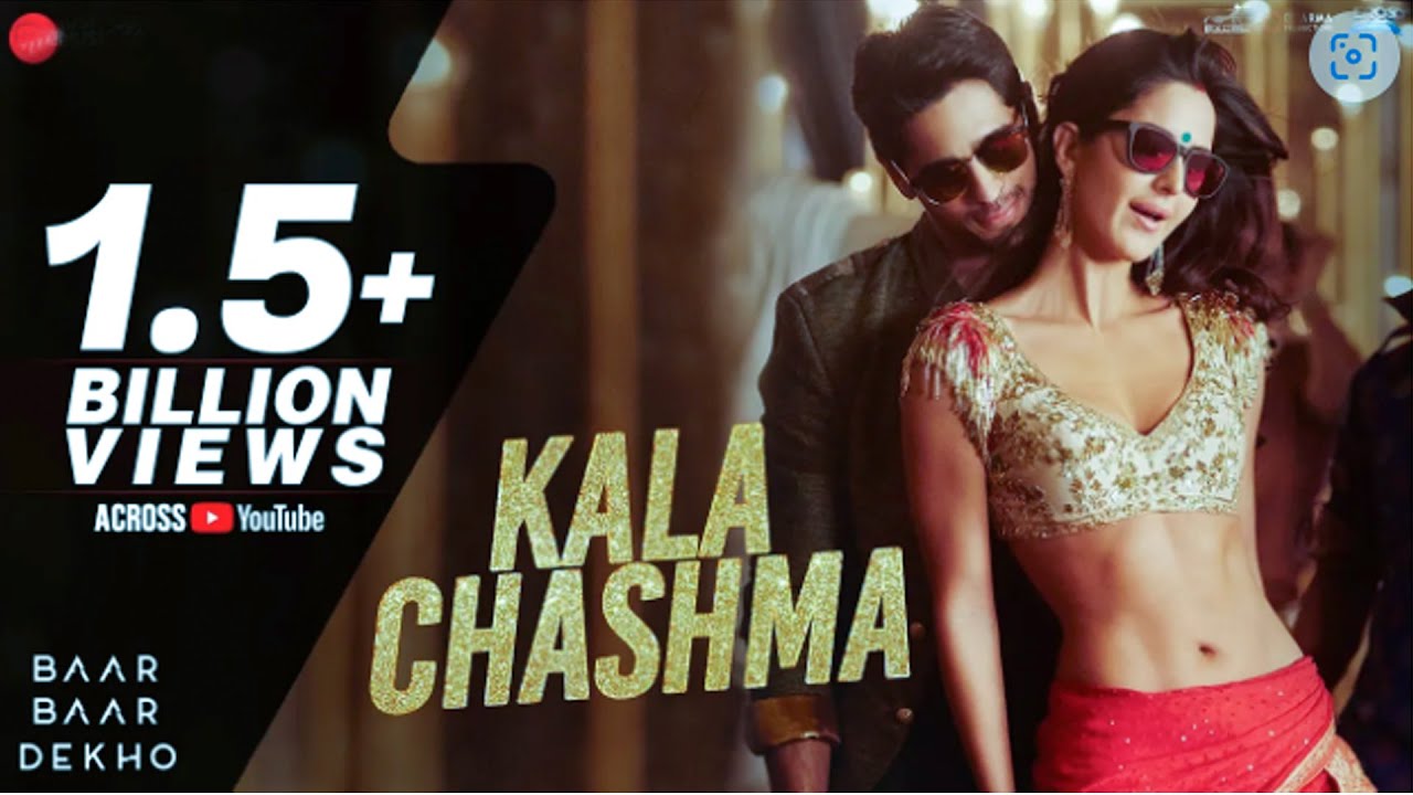 Kala Chashma | Baar Baar Dekho | Hit Song Featuring Sidharth & Katrina 🎶