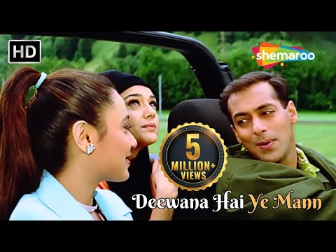 Deewana Hai Ye Mann (HD) Video | Salman Khan, Priety Zinta, Rani Mukherjee | Alka Yagnik, Sonu Nigam