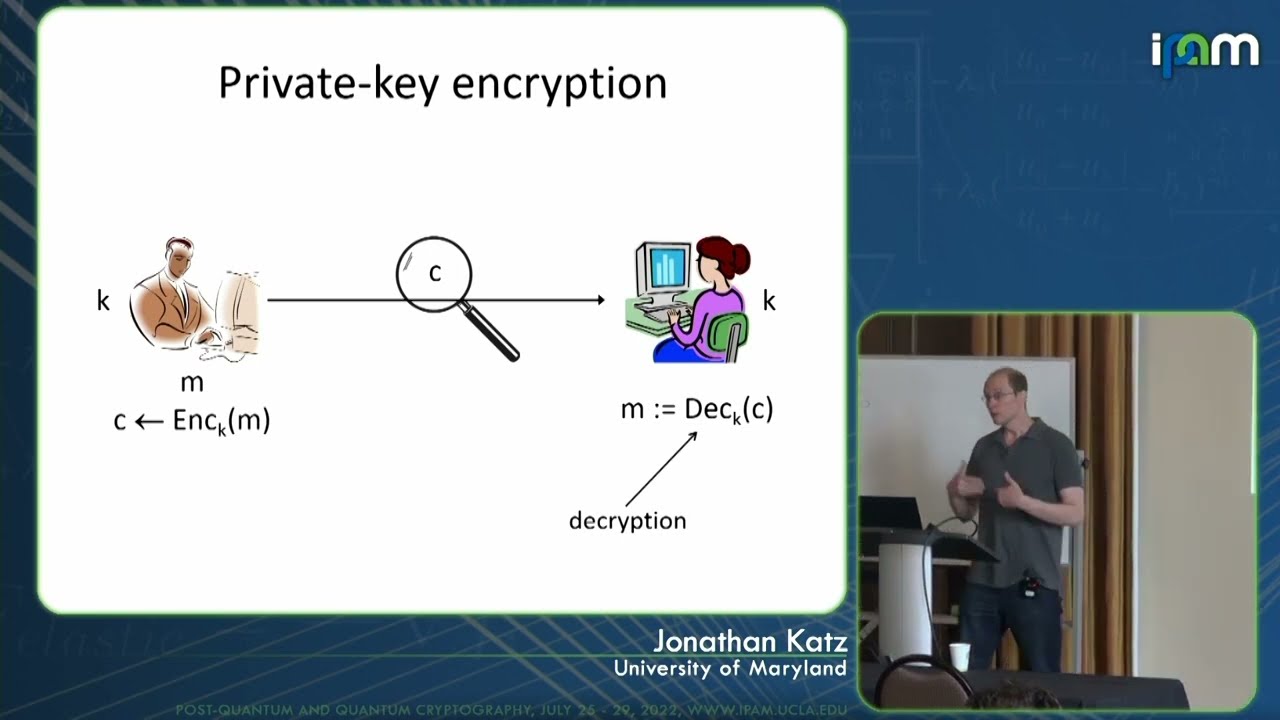 Master Cryptography Basics with Jonathan Katz | UCLA IPAM Lecture Series 🔐