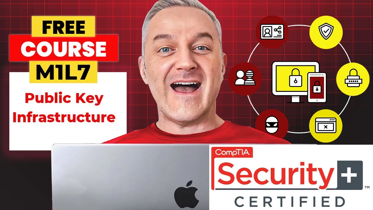 Public Key Infrastructure PKI (M1L7) - CompTIA Security+ Free Course