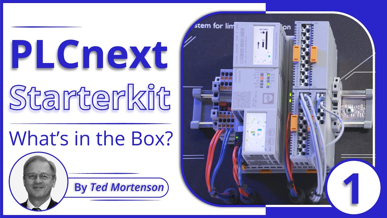 PLCnext Beginner Tutorial: Starterkit Unboxing 📦