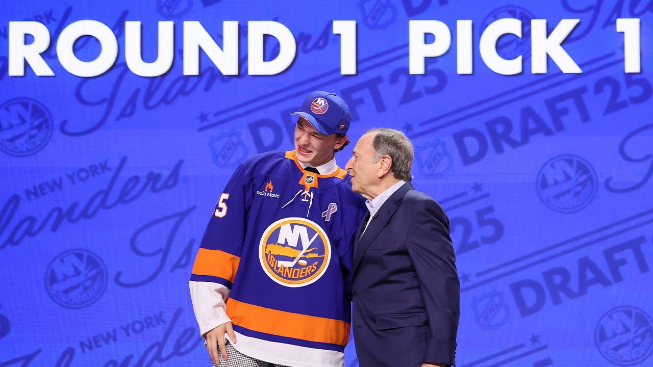 New York Islanders Draft Matthew Schaefer #1 Overall in 2025 NHL Draft π