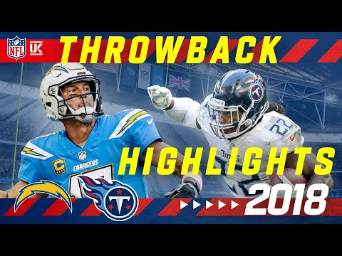 Chargers vs Titans Decided By LAST PLAY Of The Game! 😨 | London Games Classic Highlights | NFL UK