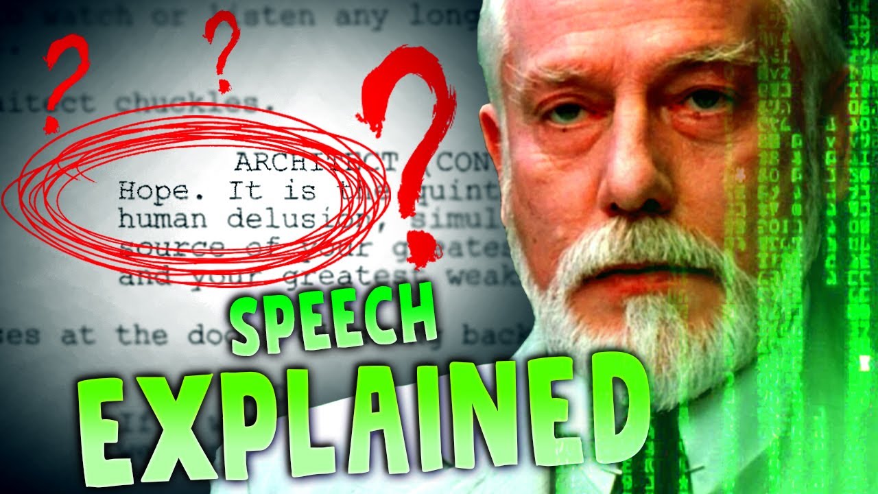 Matrix Architect Scene Explained 🔍