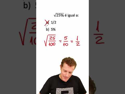 RAIZ DE 25%? 🤔 #shorts