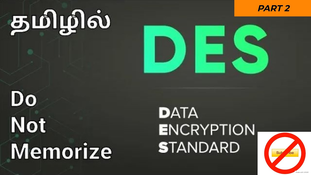 DES Encryption in Tamil: Key Schedule & Decryption Explained 🔐