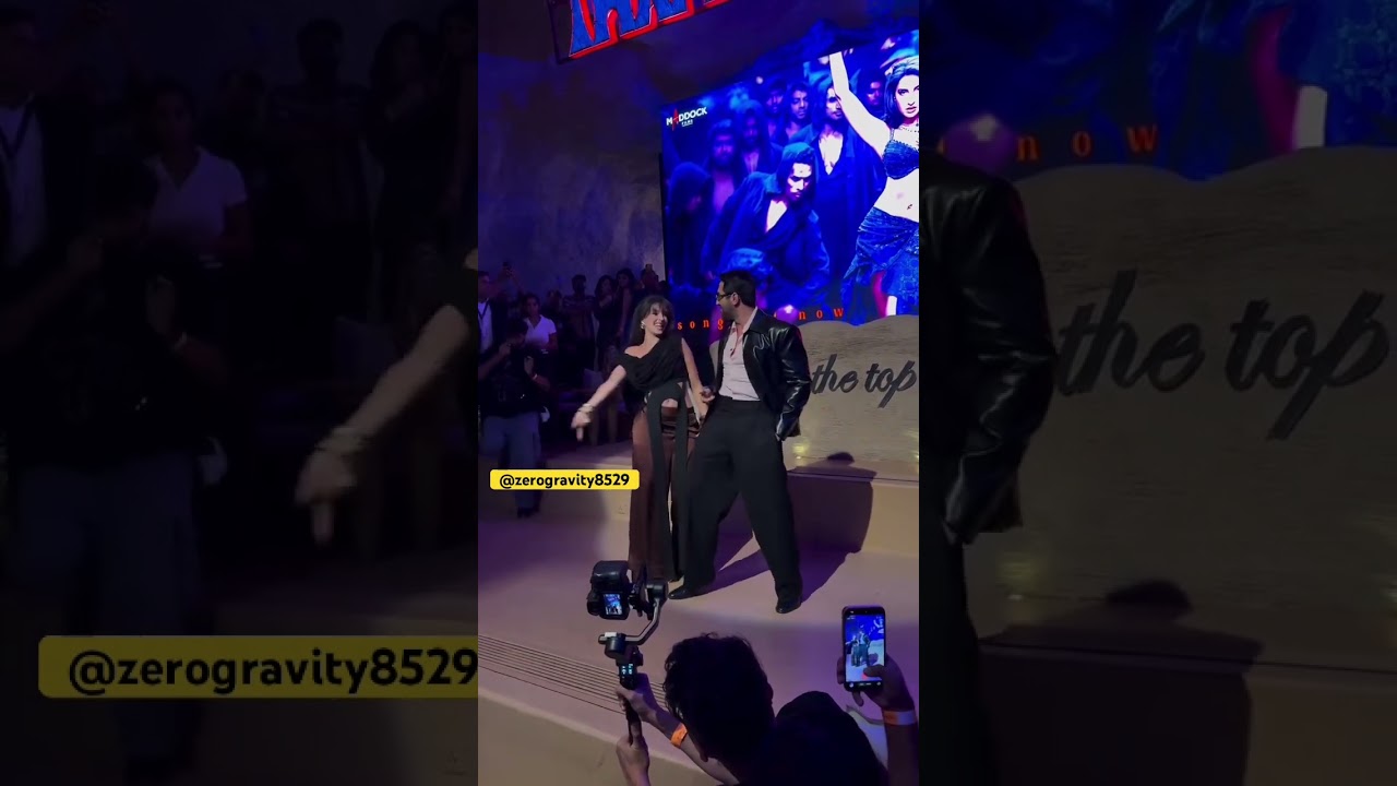 Nora Fatehi & Ayushmann Khurrana's Stunning Dance on 'Jisne Pyar Na Kiya' 💃