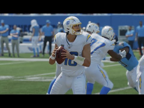 Los Angeles Chargers vs Tennessee Titans - NFL Week 9 2025 Full Game Highlights - (Madden 26 Sim)