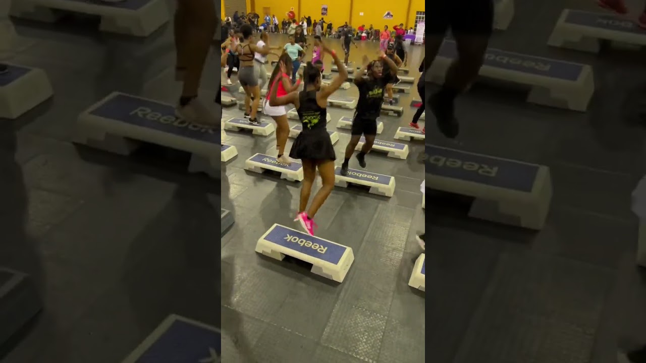 Cardio & Step Aerobics Workout by Vuyo ❤️