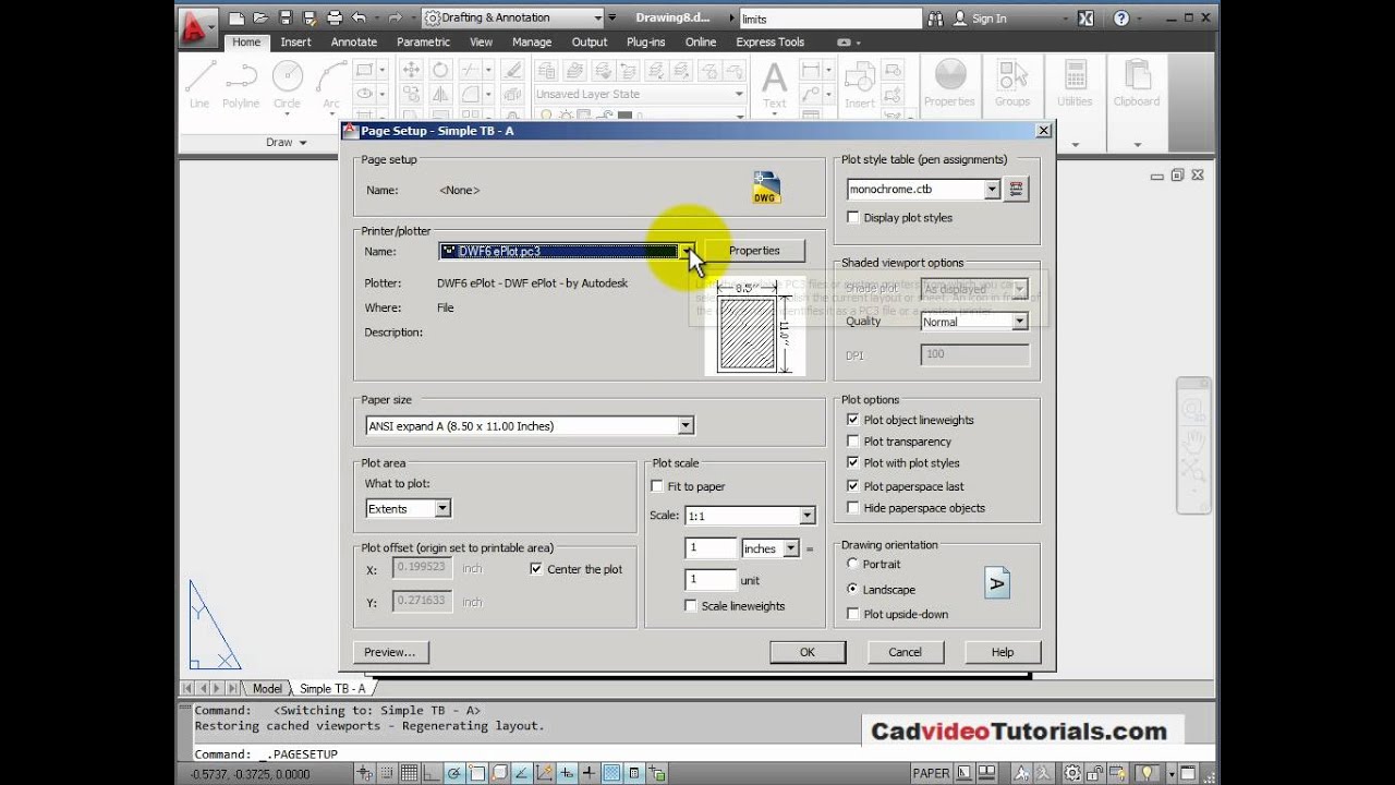 AutoCAD 2012: Setting Up a Basic Template 🛠️