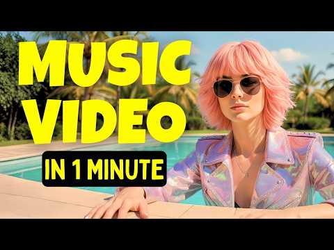 How to make AI MUSIC videos for SUNO AI Songs in just 1 Click