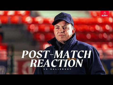 Marc White’s Post-Match Reaction | Salisbury (A)