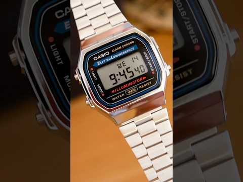 Retro vibes & iconic design. The Casio A168W hits different. #casio #casiowatch #retro