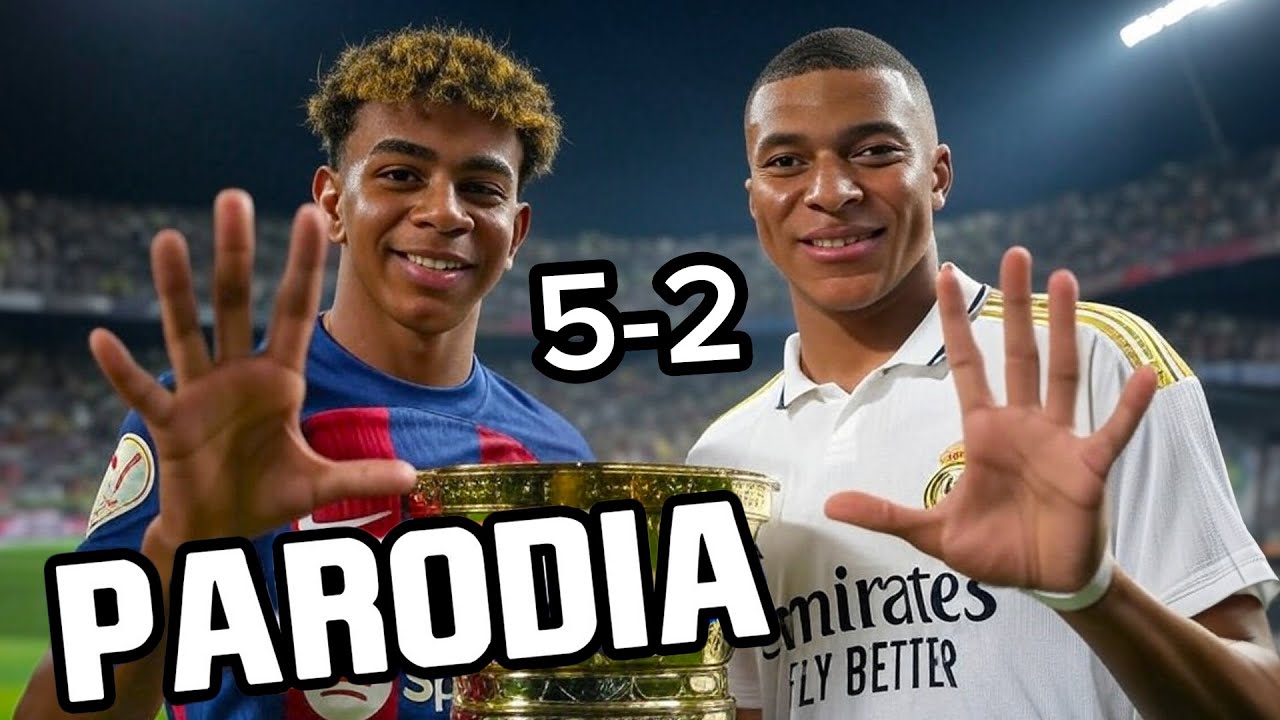 Real Madrid vs Barcelona 2-5 Parody 🎶